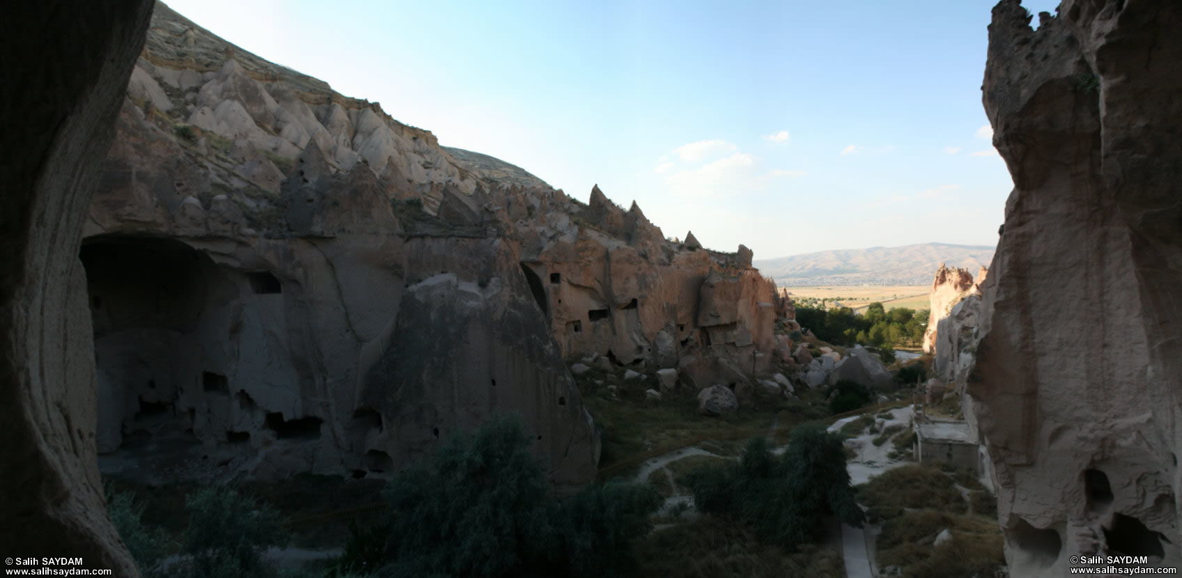 Panorama of Zelve 5 (Nevsehir, Cappadocia)