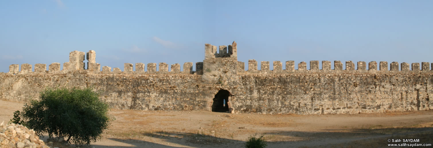 Anamur (Mamure) Castle Panorama 3 (Mersin, Anamur)