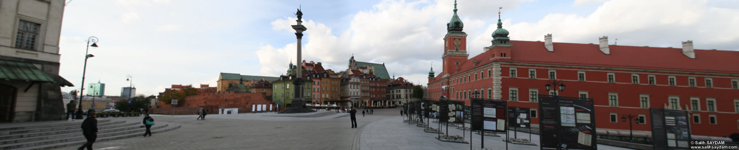 Old Town Panorama 09 (Castle Square, Warsaw, Poland)