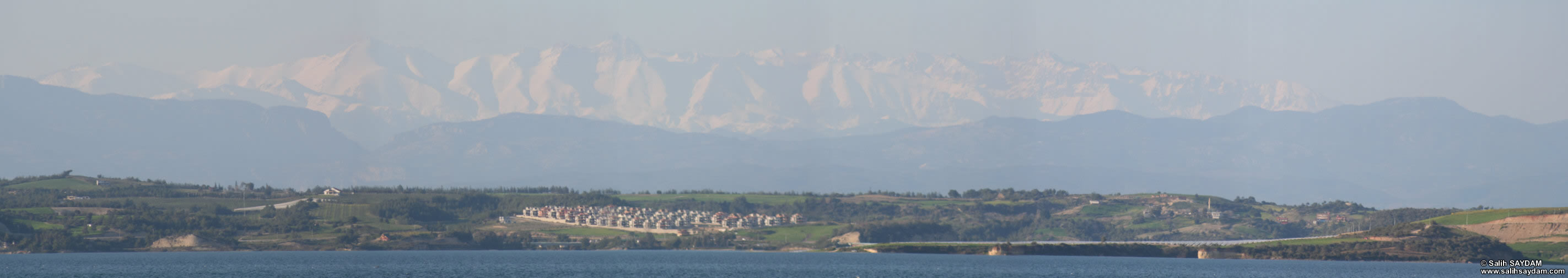 Adana'nn kuzeyinde Seyhan nehri zerinde kurulu bulunan Hidroelektrik Seyhan Baraj'nn panoramas #12