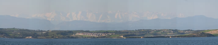 Seyhan Dam Panorama 13 (Adana)