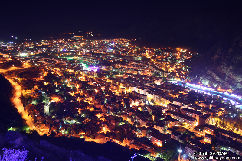 Amasya'dan Gece Manzaralar Fotoraf Galerisi (Amasya)