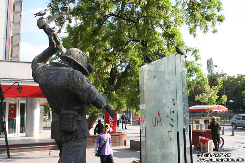 Miner Statue Photo Gallery (Ankara, Bakanliklar)