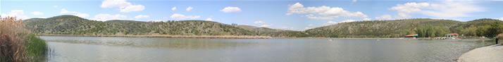 Panorama of Lake of Eymir (Ankara)