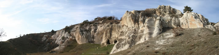 Mahkeme Agacin Village, Cave Churches Panorama 5 (Ankara, Kizilcahamam)