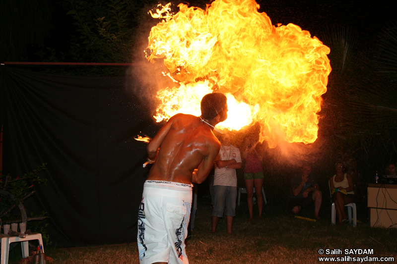 Fire Dancing Photo Gallery 1 (Antalya, Alanya)