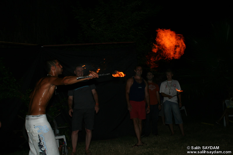 Fire Dancing Photo Gallery 4 (Antalya, Alanya)