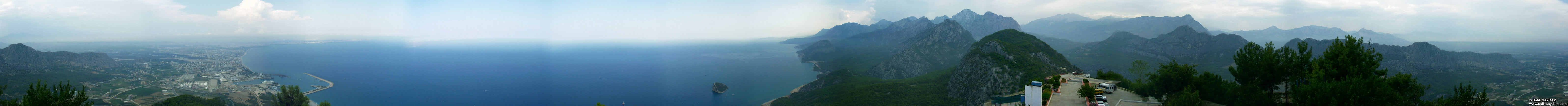 Tnektepe'den Antalya Panaromas (Antalya)