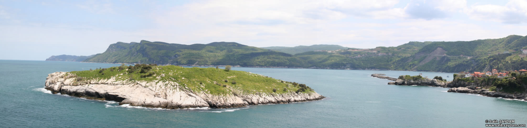 Panorama of Rabbit Island 1 (Bartin, Amasra)