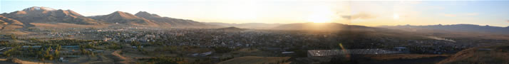 Panorama of Erzurum and Palandoken Mounts 2 (Erzurum)