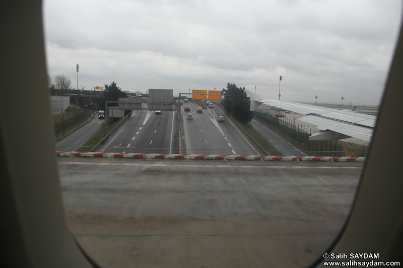 From Plane Photo Gallery 1 (Charles de Gaulle Airport) (Paris, France)