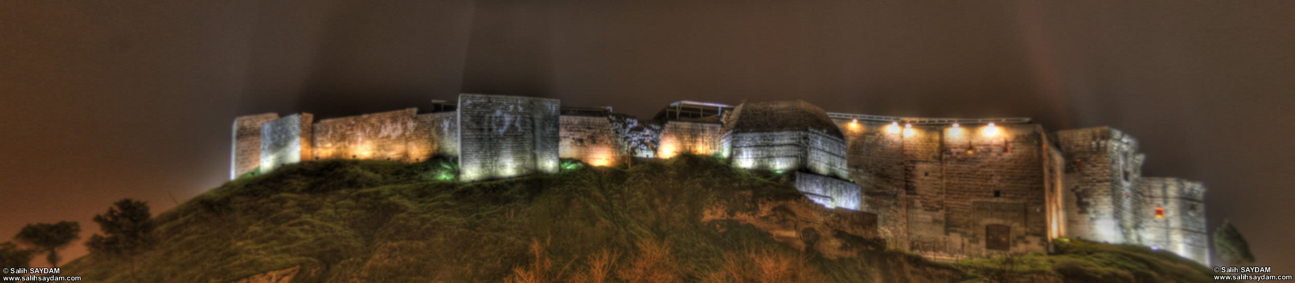 Gaziantep Kalesi Panoramas 2 (Gece) (Gaziantep)