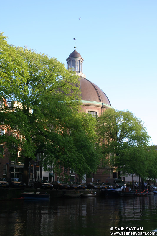 Round Lutheran Kilisesi (Ronde Lutherse Kerk) Fotoraf Galerisi (Amsterdam, Hollanda)