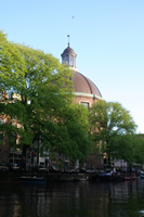 Round Lutheran Kilisesi (Ronde Lutherse Kerk) Fotoraf Galerisi (Amsterdam, Hollanda)
