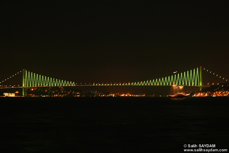 Bosphorus Bridge Photo Gallery 4 (Night) (Istanbul)