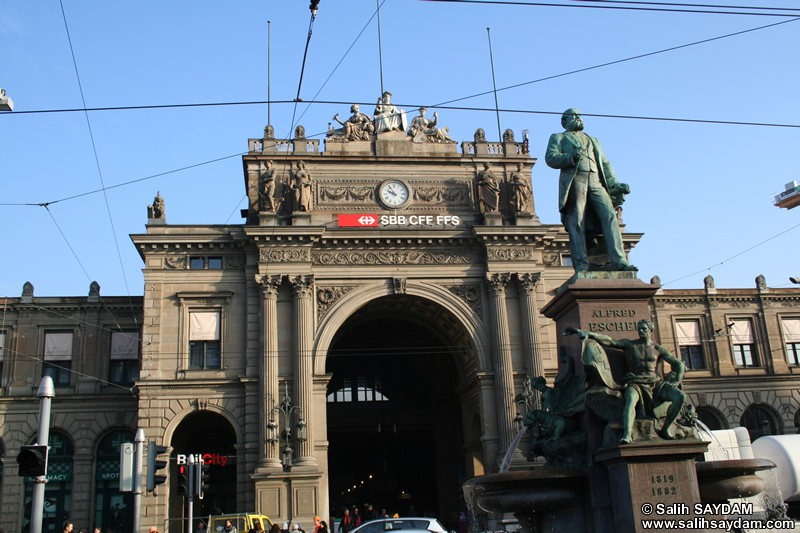 Zrih Fotoraf Galerisi 1 (Merkez Tren Gar (Zrich Hauptbahnhof)) (svire)