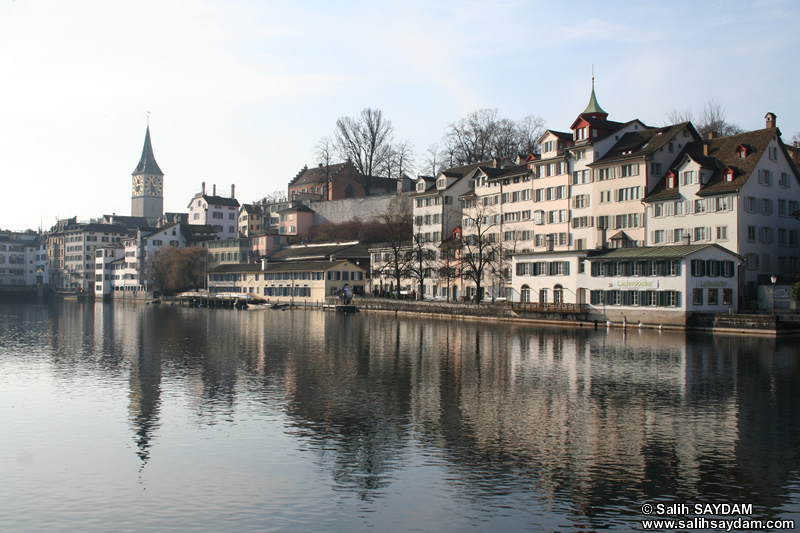 Zrih Fotoraf Galerisi 10 (Limmat Nehri) (svire)