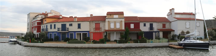 Panorama of Port Alacati (Izmir, Cesme)