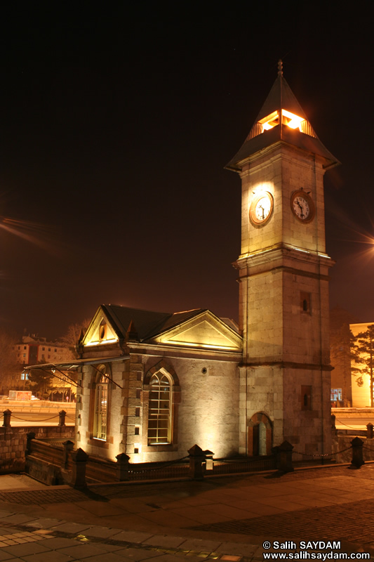 Saat Kulesi (Gece) Fotoraf Galerisi 2 (Kayseri)