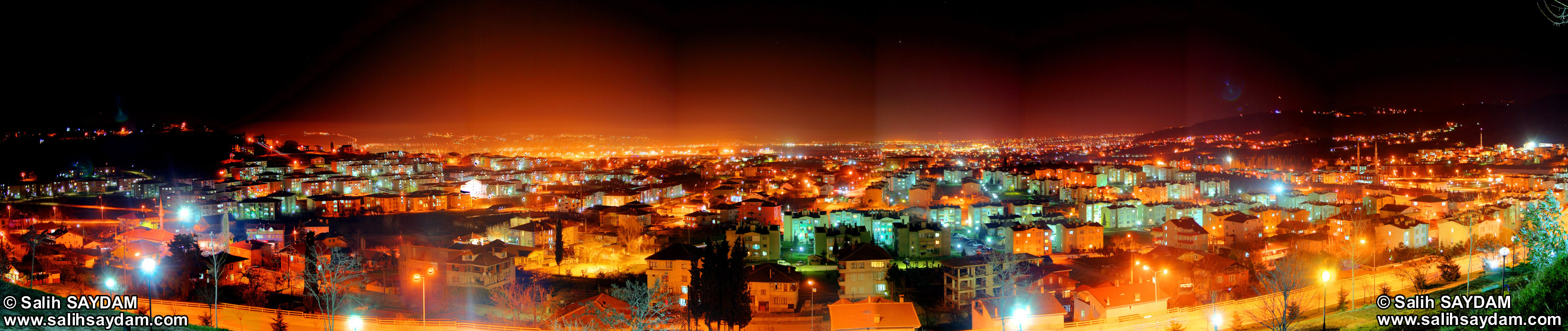 Panorama of Golcuk 1 (Night) (Kocaeli (Izmit))