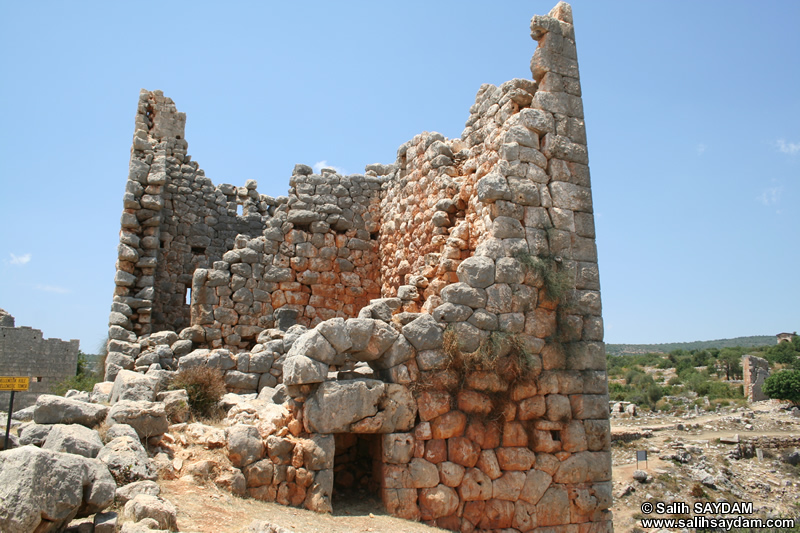 Kanytella (Kanlidivane, Canytellis) Photo Gallery 3 (Hellenistic Tower) (Mersin, Silifke)