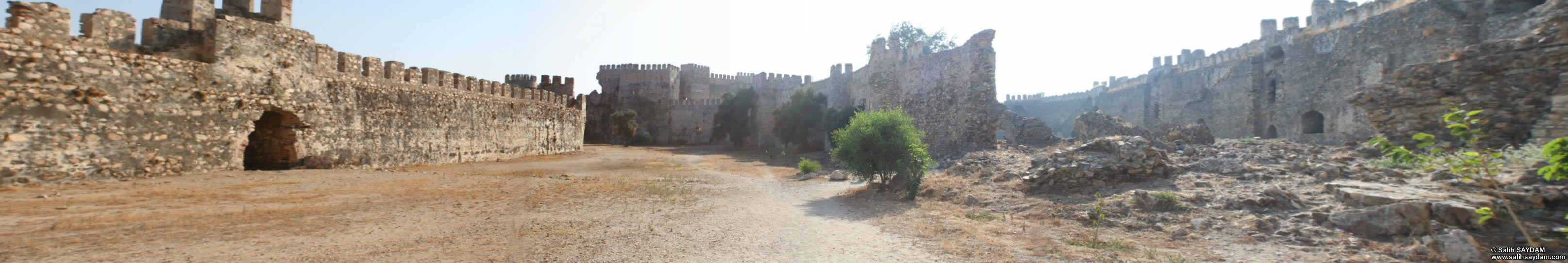 Anamur (Mamure) Castle Panorama 2 (Mersin, Anamur)