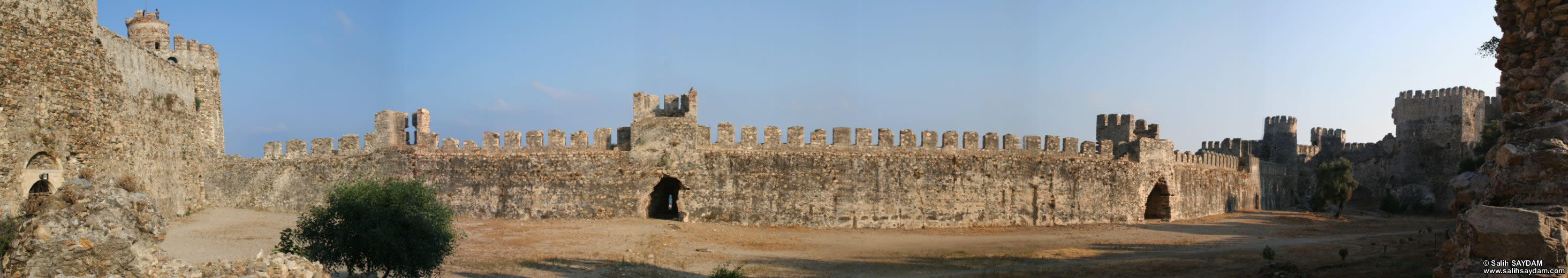 Anamur (Mamure) Kalesi Panoramas 5 (Mersin, Anamur)