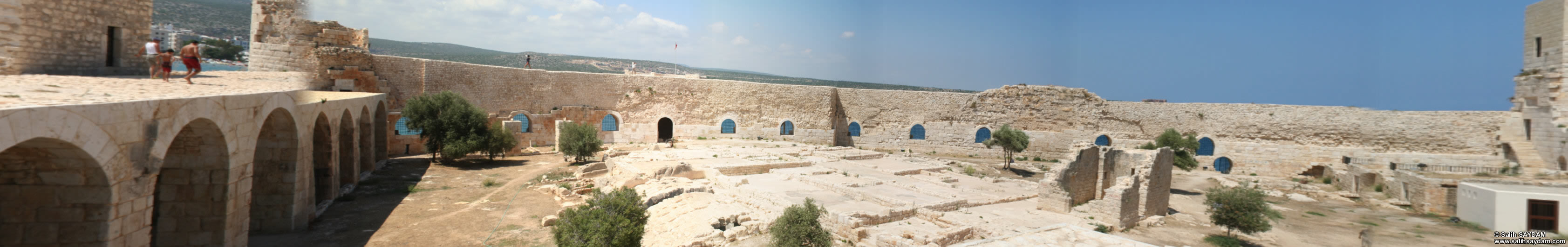 Panorama of Interior Castle (Korykos, Maiden's Castle) 4