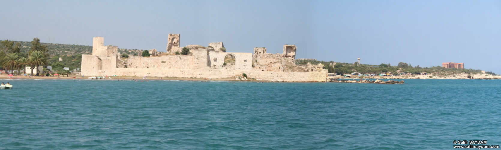 Panorama of Outer Castle (Korykos, Maiden's Castle) 4 (Mersin, Erdemli, Maiden's Castle)