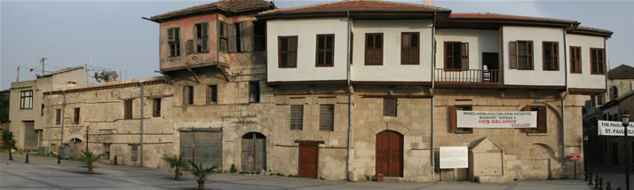 Panorama of Old Tarsus Houses (Mersin, Tarsus)