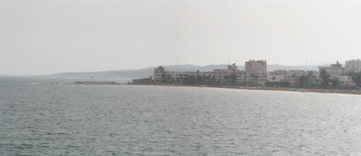 Panorama of Sightings from Outer Castle (Korykos, Maiden's Castle) 2 (Mersin, Erdemli, Kizkalesi)