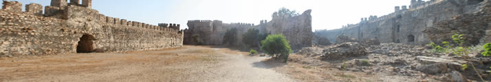 Anamur (Mamure) Kalesi Panoramas 2 (Mersin, Anamur)