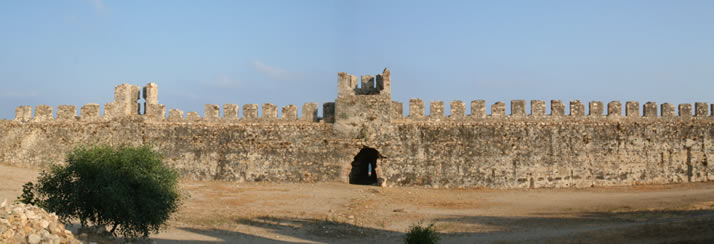 Anamur (Mamure) Castle Panorama 3 (Mersin, Anamur)