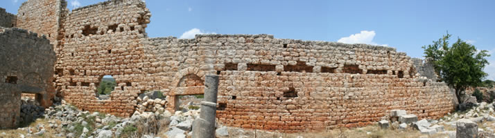 Kanytella (Kanlidivane, Canytellis) Panorama 3 (Mersin, Silifke)