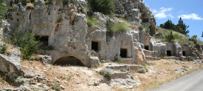 Necropolis Panorama 1 (Mersin, Silifke, Diocaesarea (Uzuncaburc))