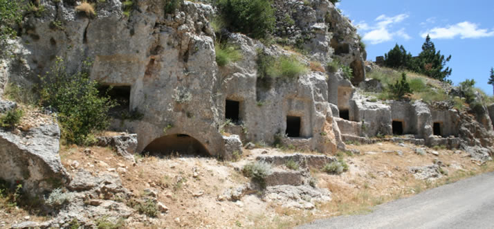 Necropolis Panorama 2 (Mersin, Silifke, Diocaesarea (Uzuncaburc))