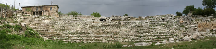 Panorama of Antique Theatre (Mersin, Silifke, Diocaesarea (Uzuncaburc))