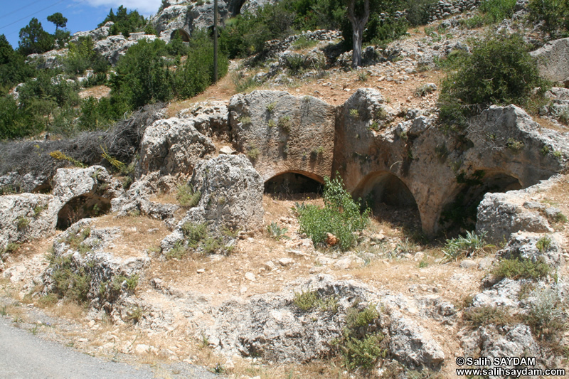 Uzuncabur Fotoraf Galerisi 23 (Antik Mezarlar) (Mersin, Silifke, Uzuncabur)