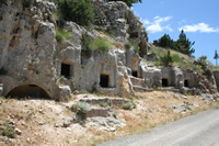 Diocaesarea (Uzuncaburc) Photo Gallery 24 (Necropolis) (Mersin, Silifke, Diocaesarea (Uzuncaburc))