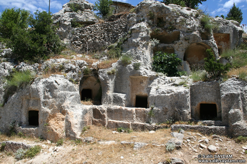 Uzuncabur Fotoraf Galerisi 25 (Antik Mezarlar) (Mersin, Silifke, Uzuncabur)