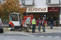 Sidewalk Work Photo Gallery (Warsaw, Poland)