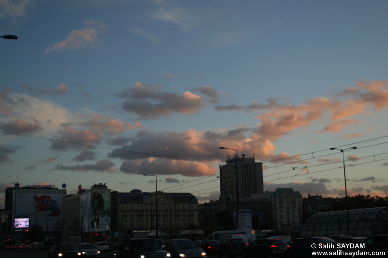 Sunset in Warsaw Photo Gallery (Warsaw, Poland)