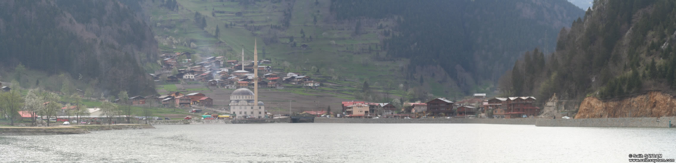 Panorama of Uzungol (Long Lake) 3 (Trabzon)