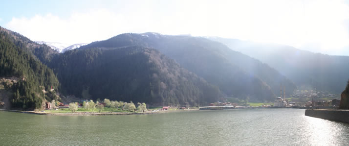 Panorama of Uzungol (Long Lake) 1 (Trabzon)