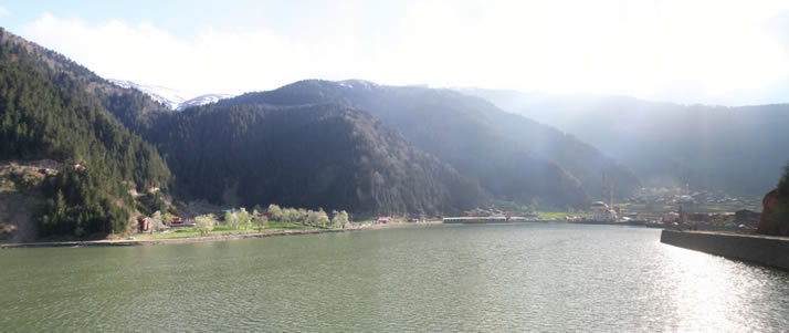 Panorama of Uzungol (Long Lake) 2 (Trabzon)