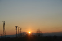 Sunset at Highway Photo Gallery 1